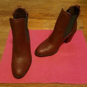 Deep Burgundy/Brown ankle boots